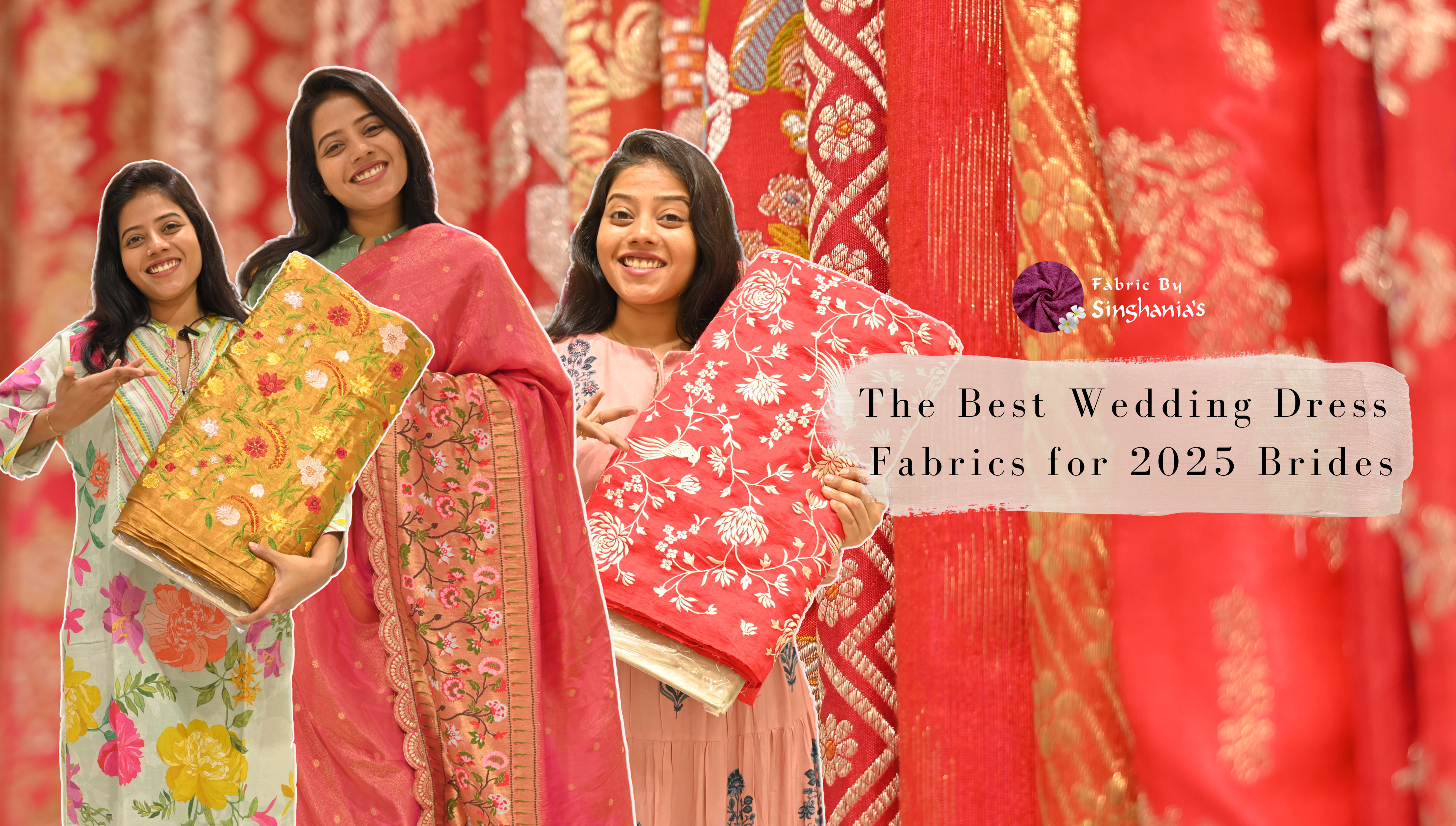 The Best wedding Dress Fabrics for 2025 Brides