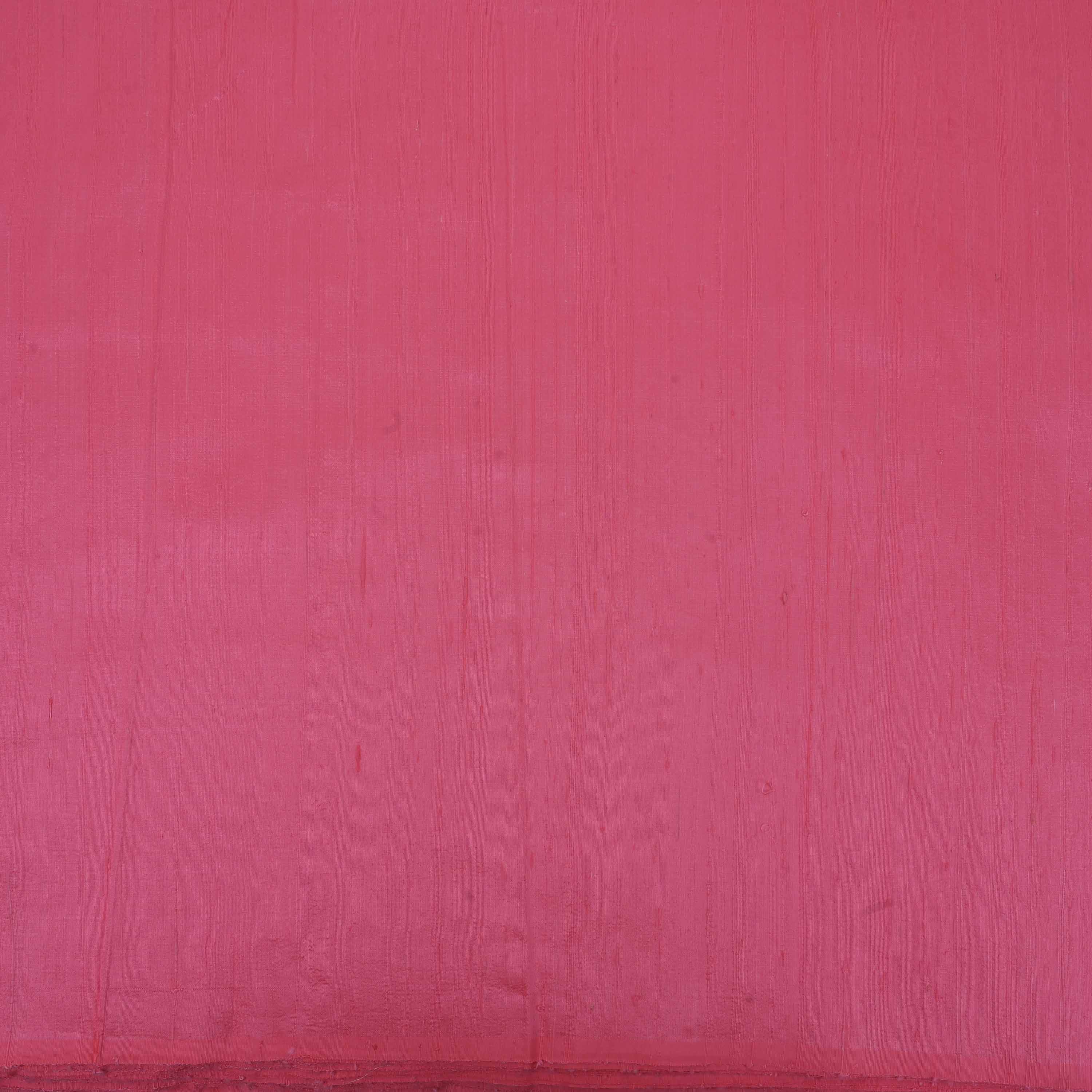 Pink - Pure Silk Plain Fabric 11