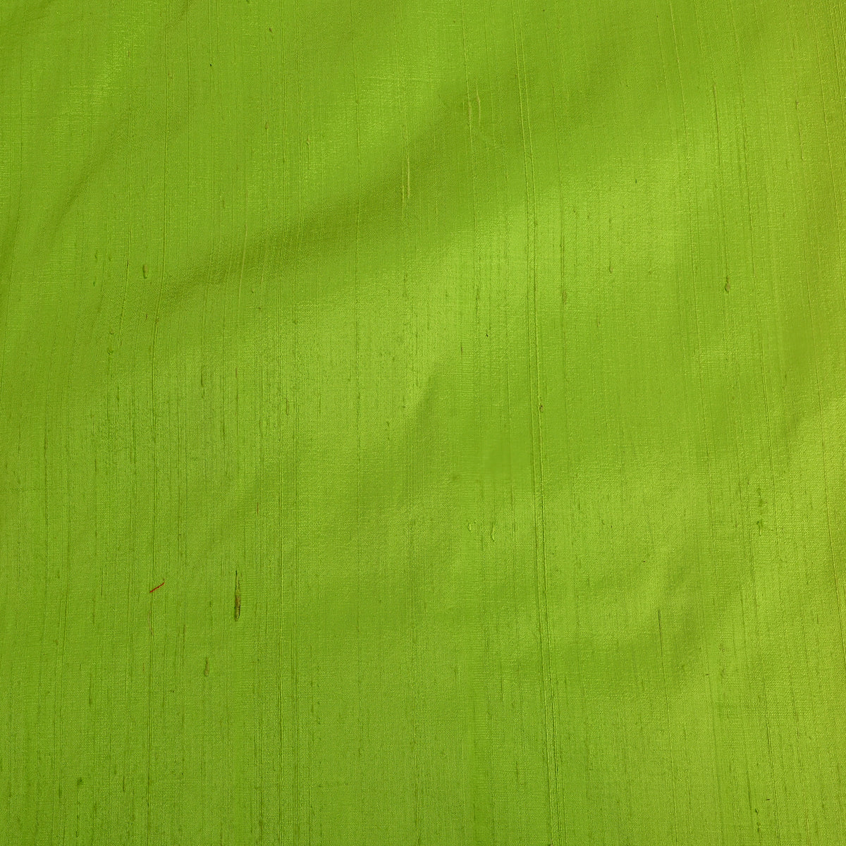 Leaf Green Plain Raw Silk Fabric