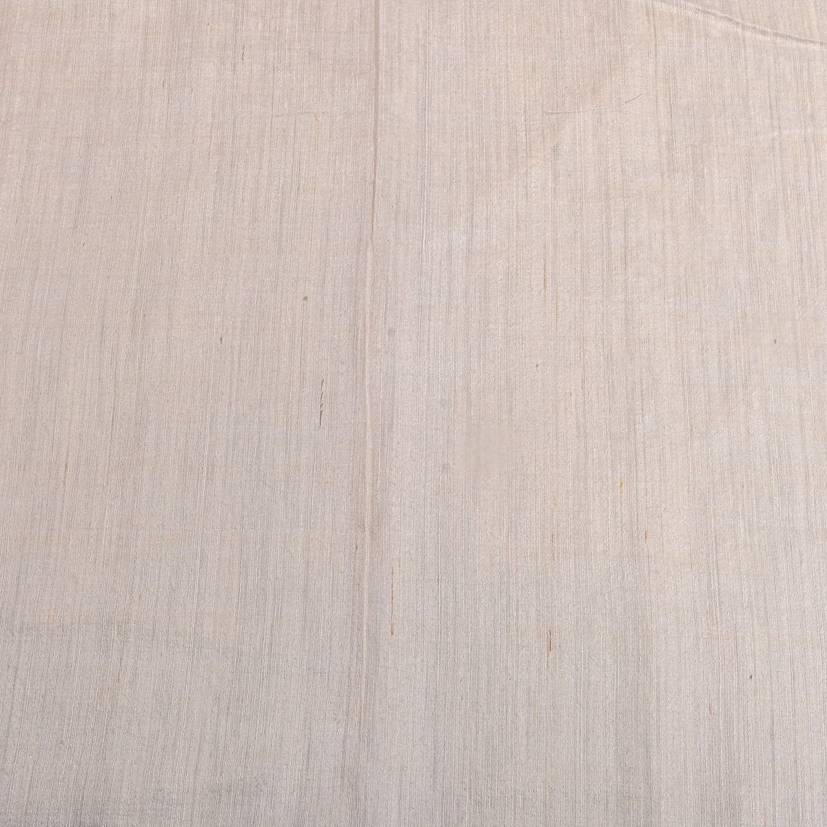 Cotton White Plain Double Matka Silk Fabric