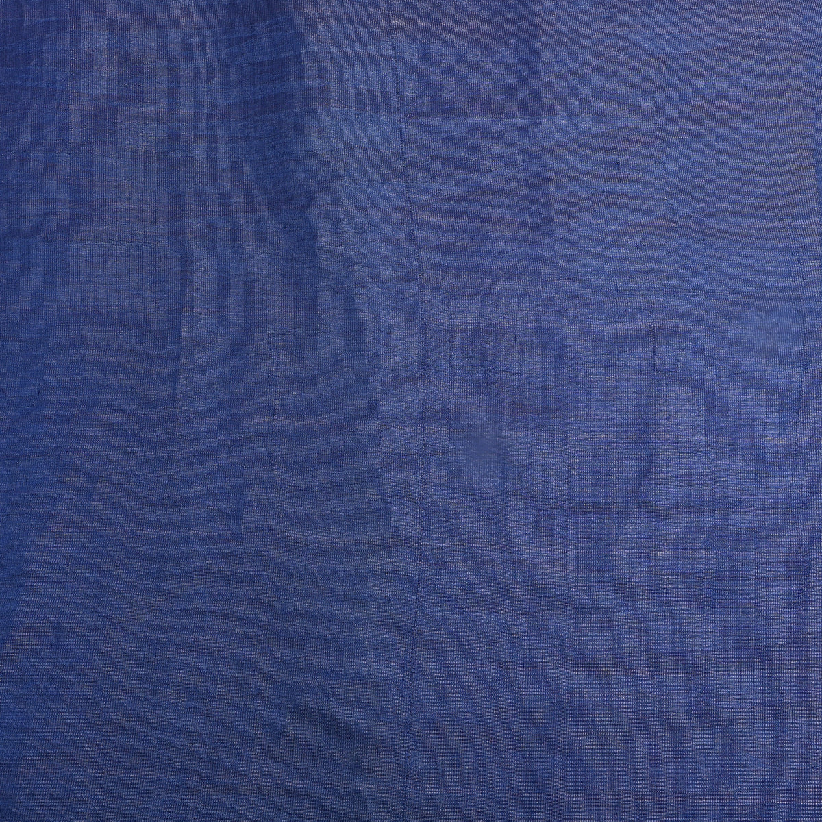 Sapphire Plain Tissue Silk Fabric