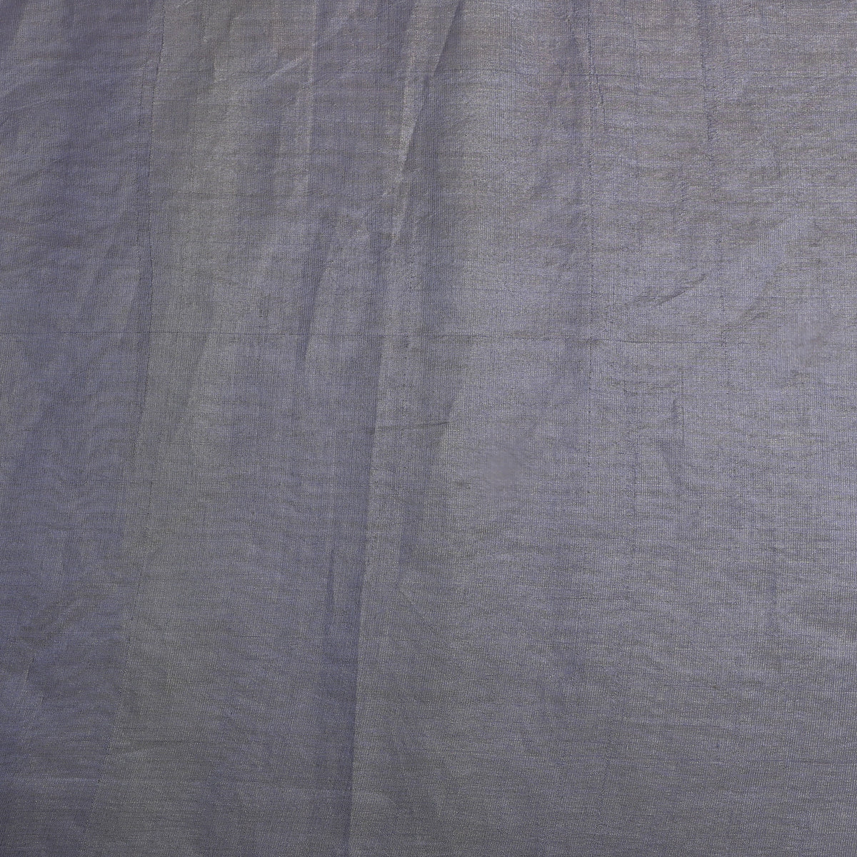 Steel Blue Plain Tissue Fabric