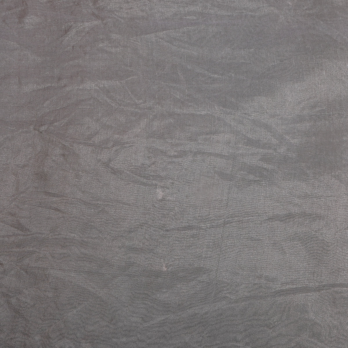 Pewter Grey Plain Tissue Fabric