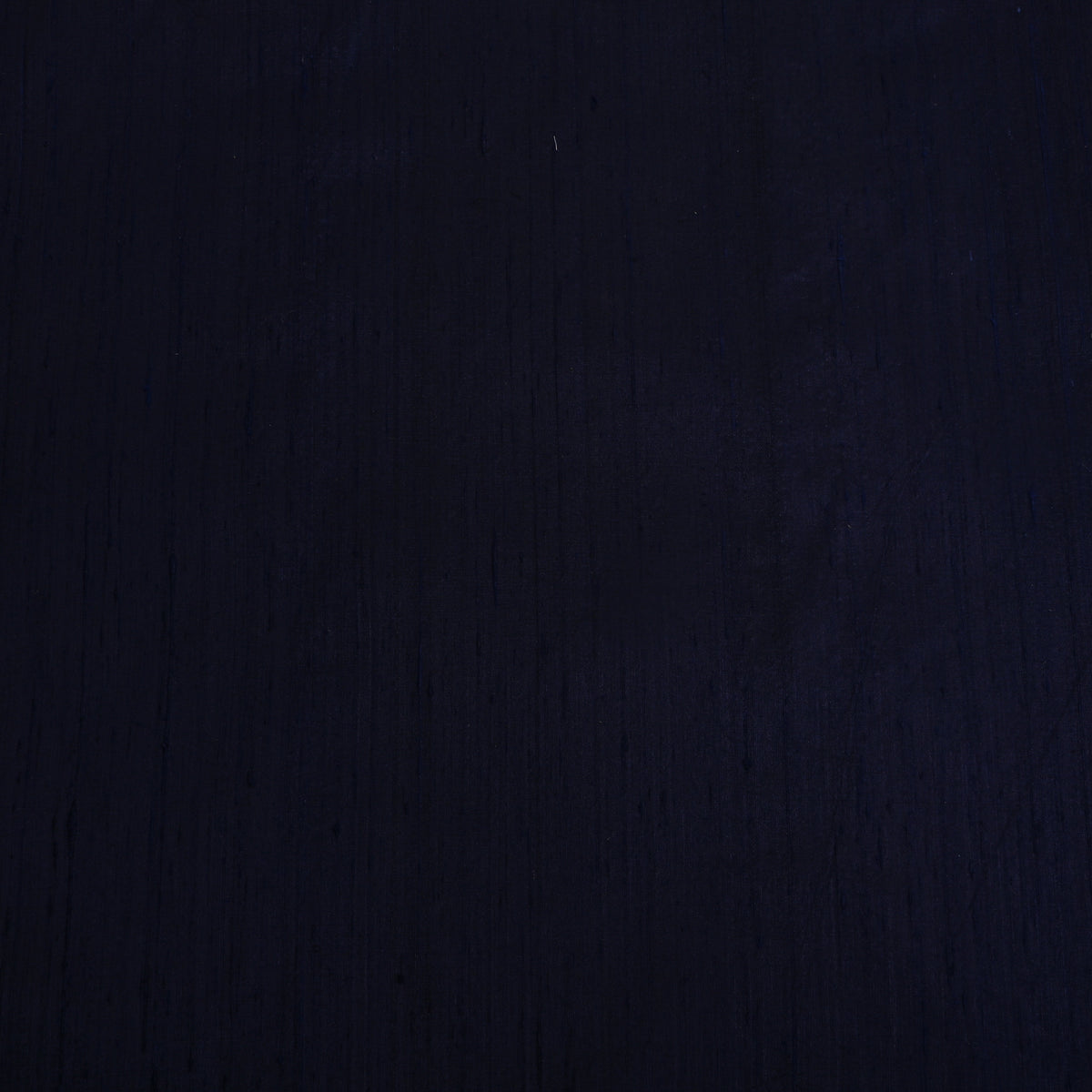 Navy Blue Plain Raw Silk Fabric
