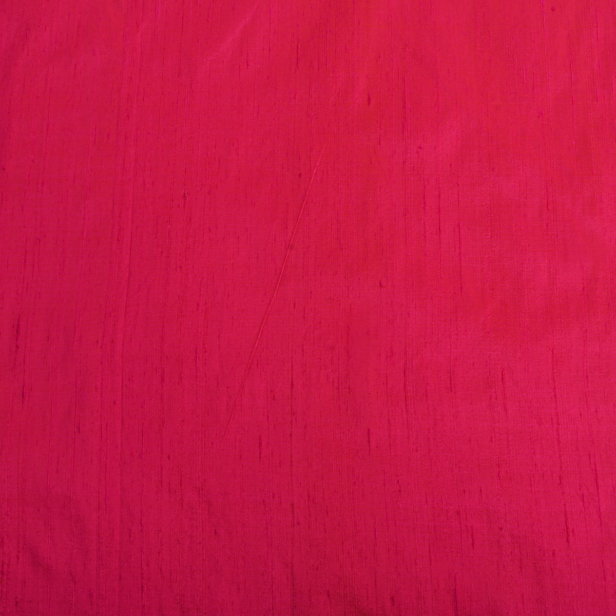 Coral Pink Plain Raw Silk Fabric