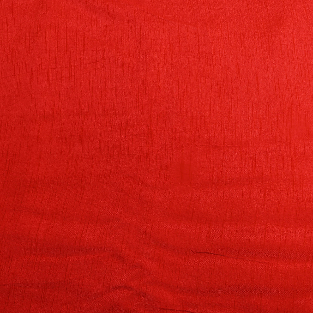 Bright Orange Dola Silk Plain Fabric