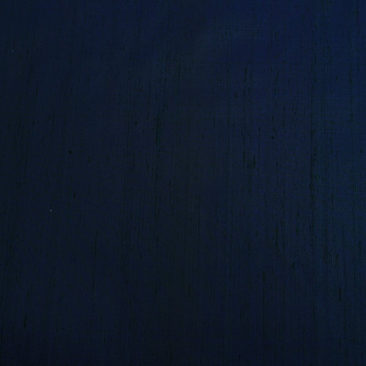 Dark Navy Blue Plain Raw Silk Fabric