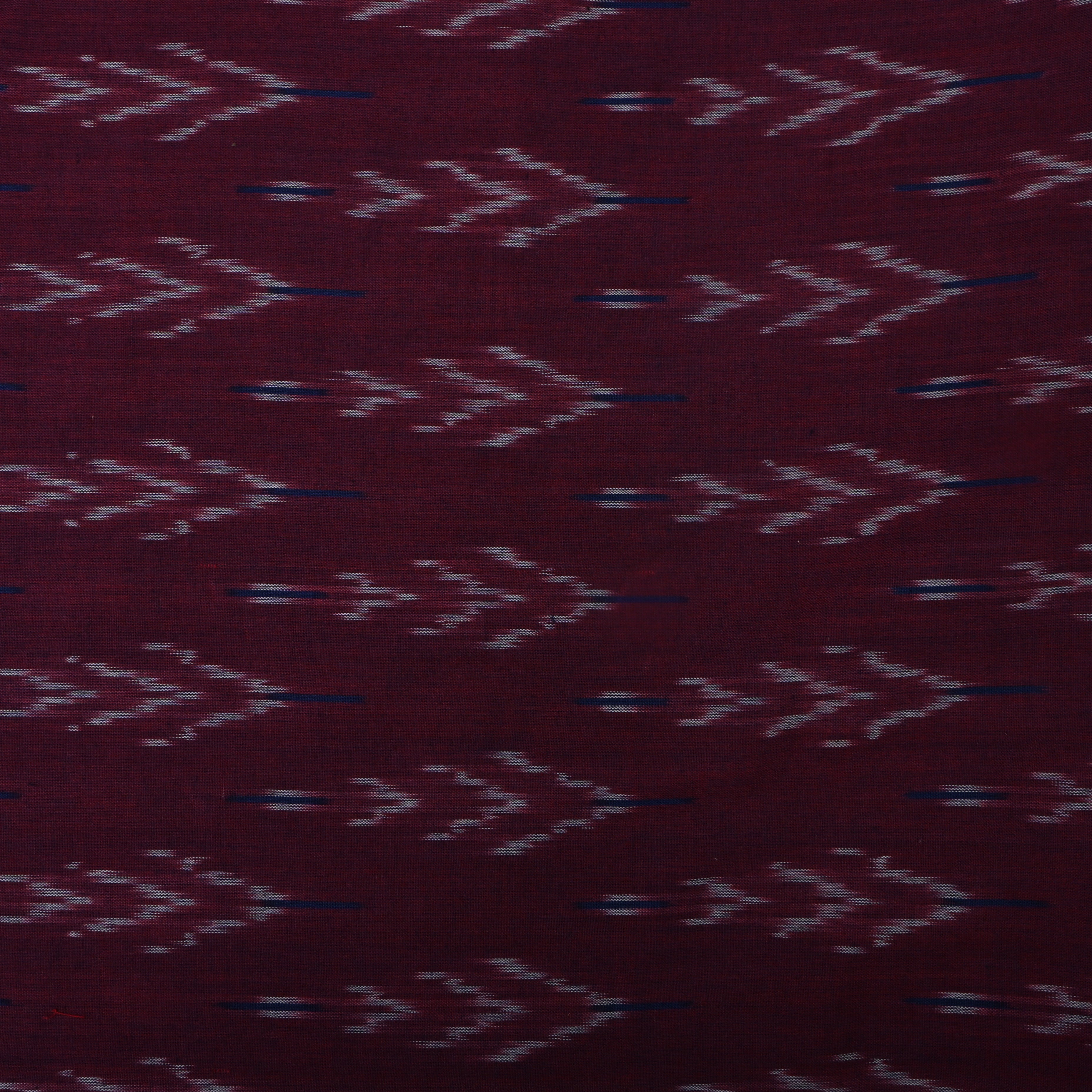 Grape Purple Ikat Cotton Fabric
