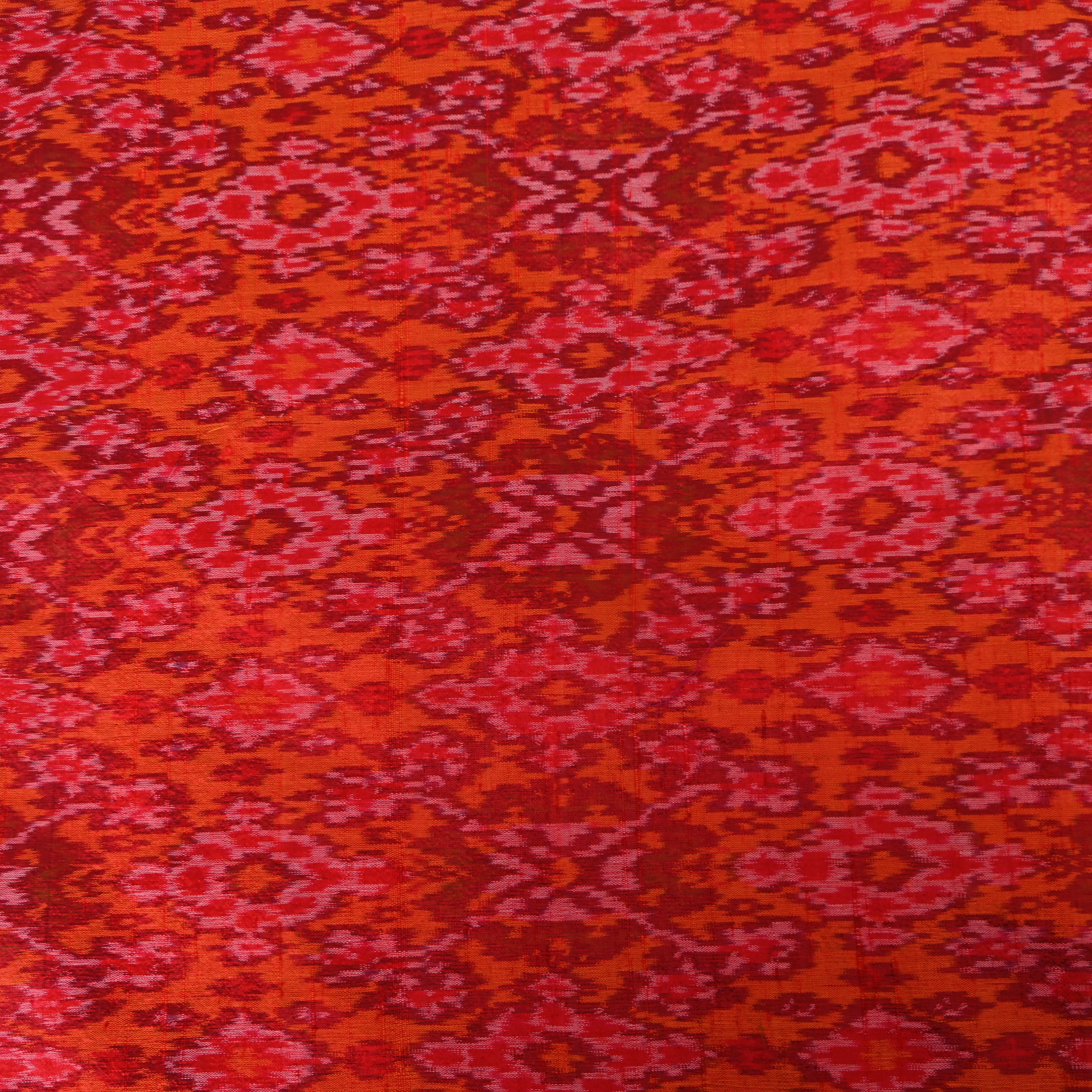 Magenta Multi Dot Handloom Bandhani