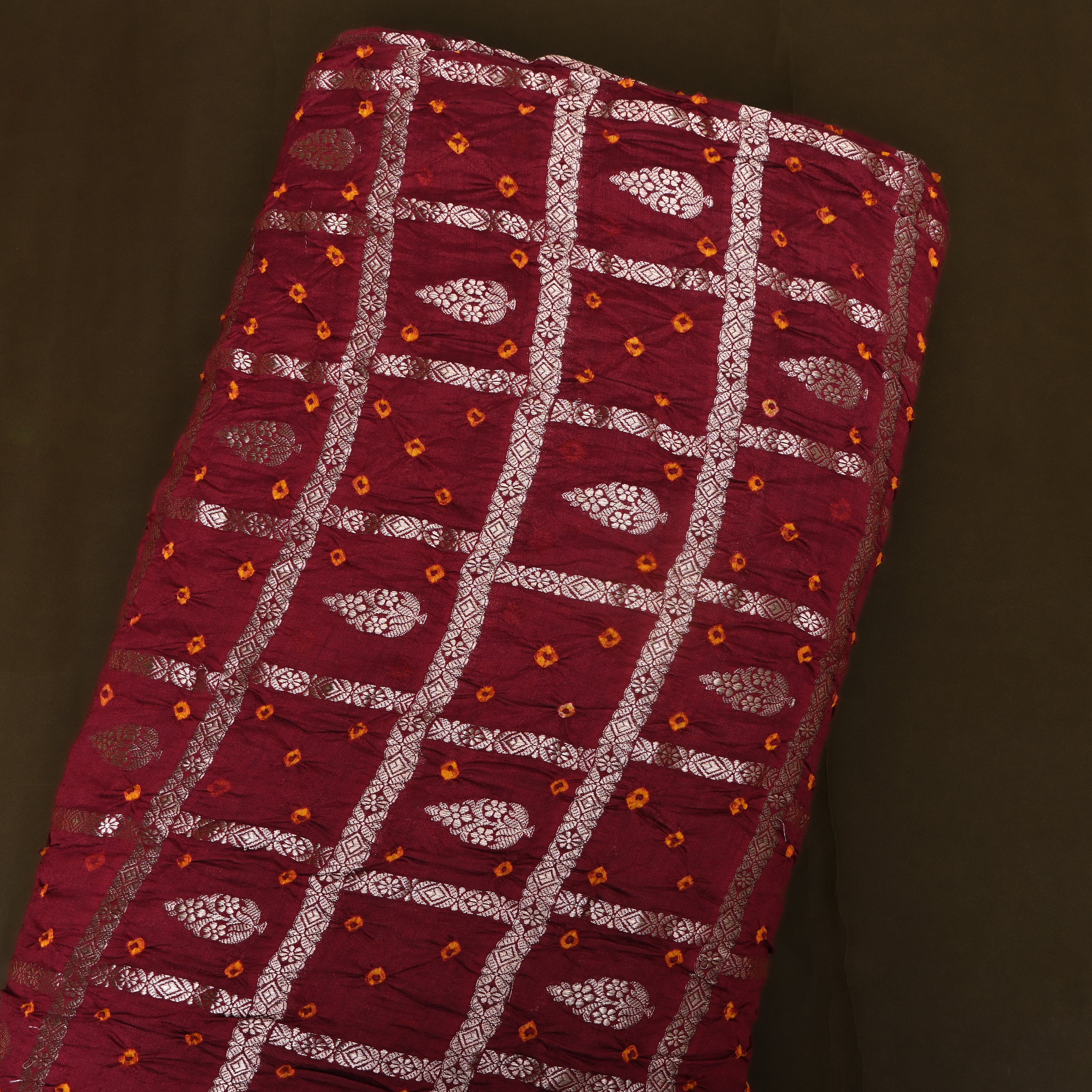 Golden Mustard Printed Tissue