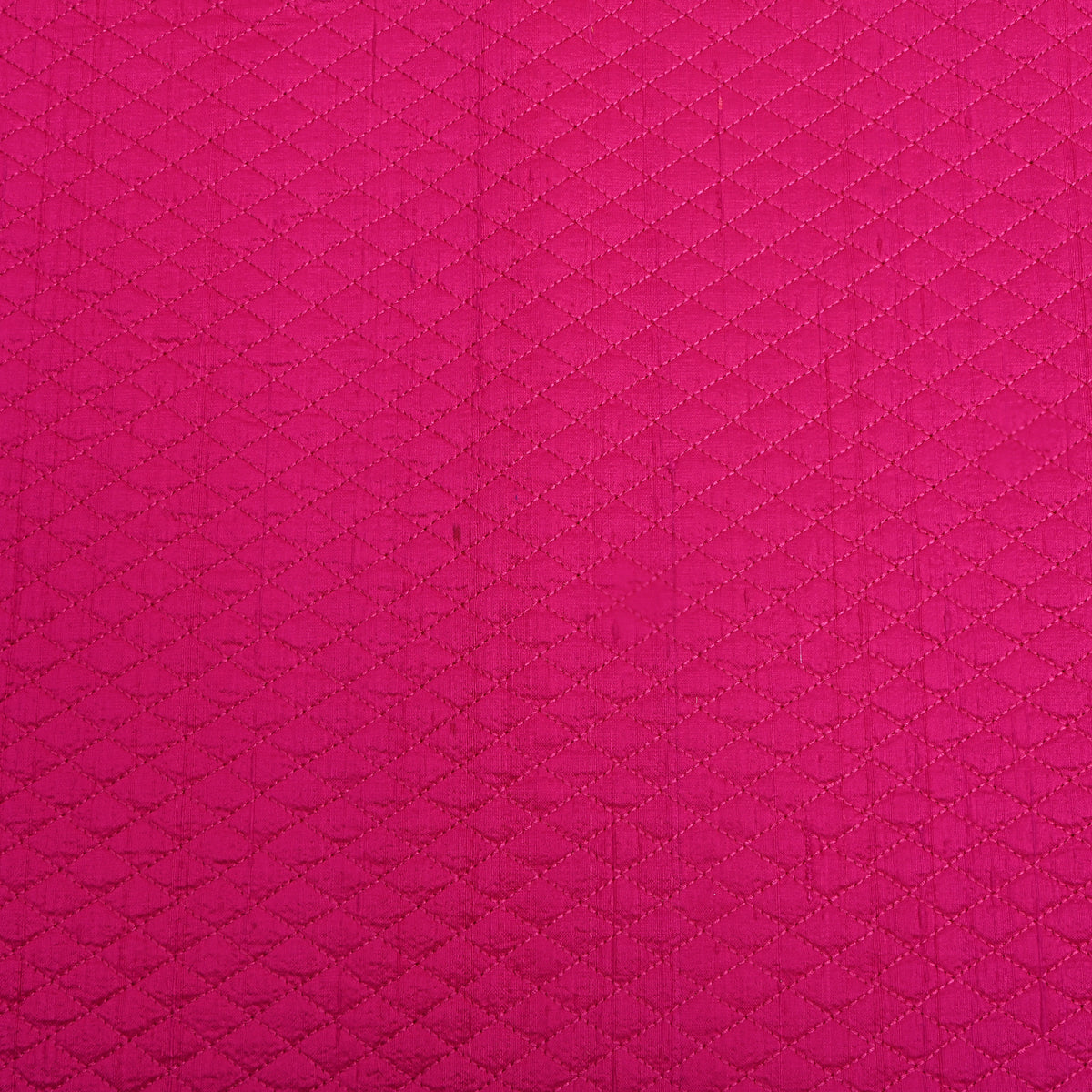 Pink Diamond Embroidery Raw Silk