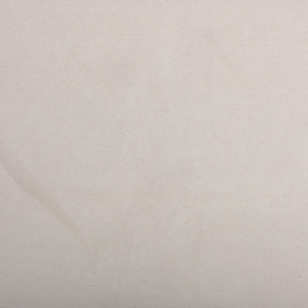 Pure White Tissue Solid Fabric