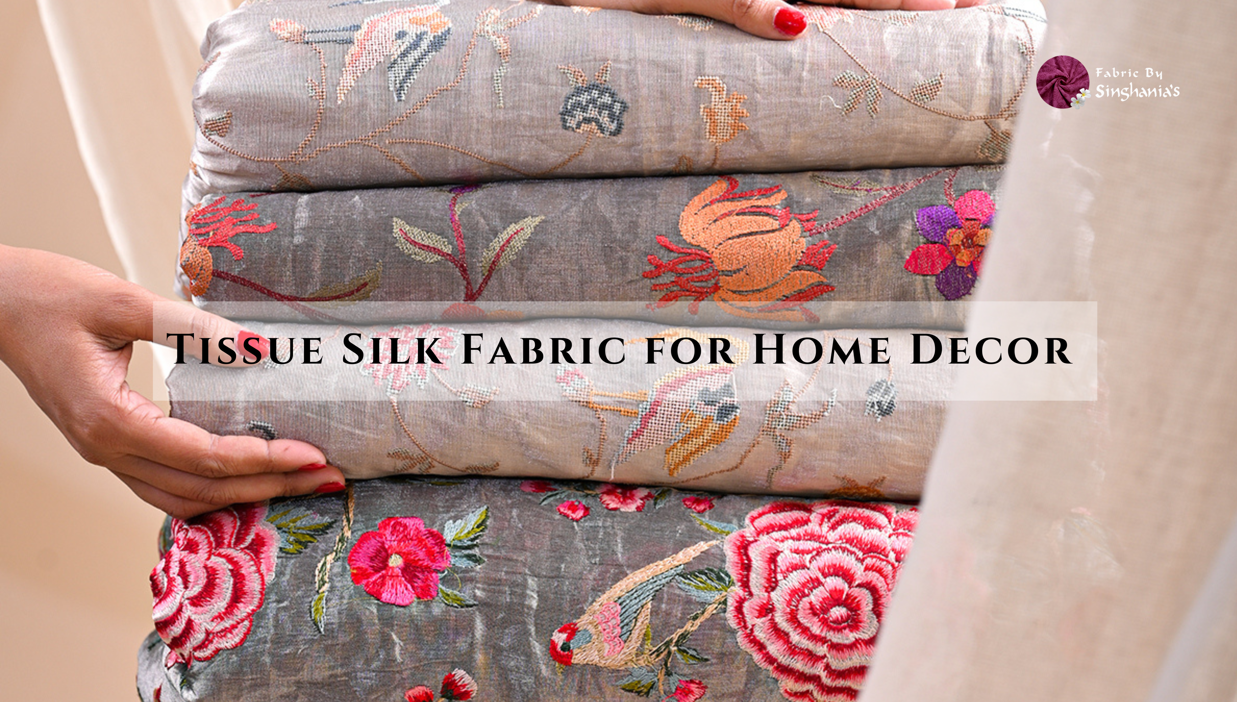 Tissue Silk Fabric for Home Decor: Creating Elegant Living Spaces