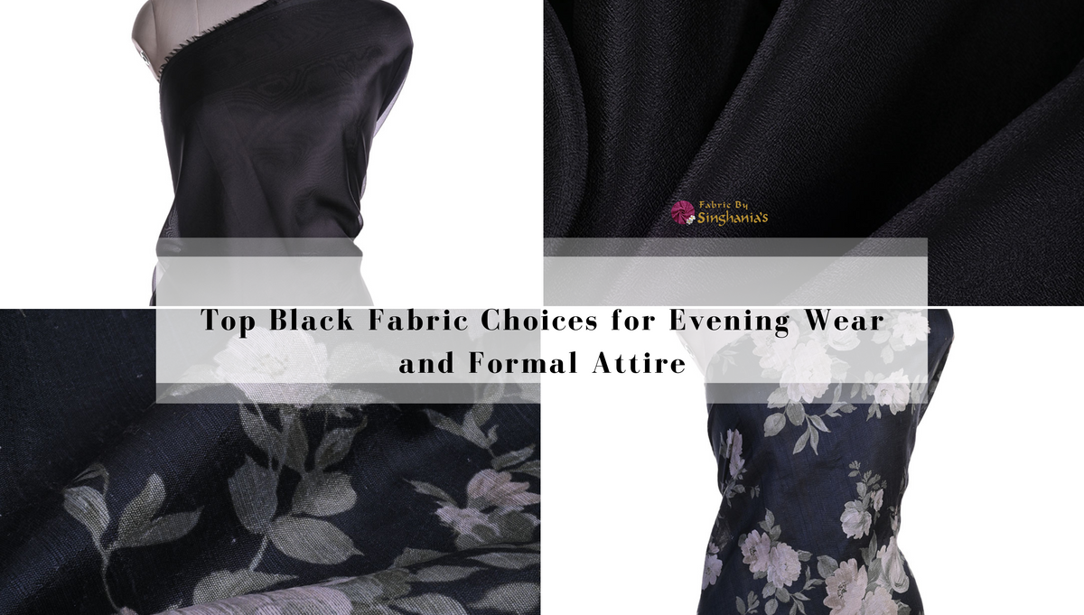 Top Black Fabric Choices for Evening Wear and Formal Attire Top Black Fabric Choices for Evening Wear and Formal Attire