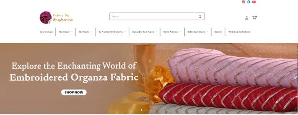 Step -by-step guide to Discounts and Redeem Points with Fabric By Singhania's