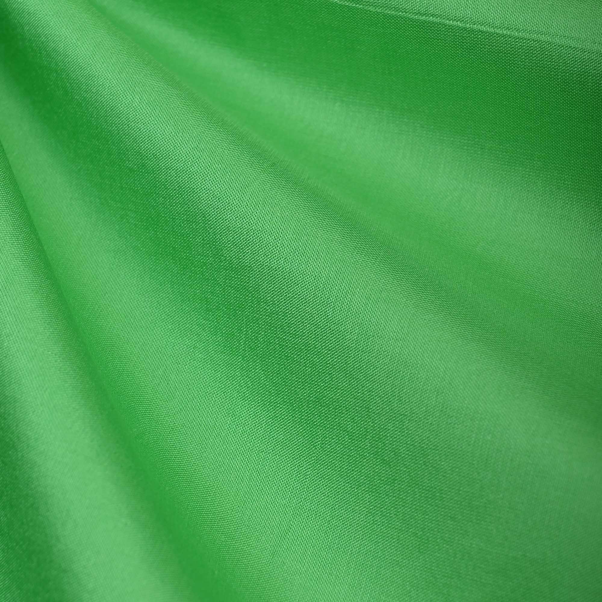 Pigment Green Plain Silk Fabric