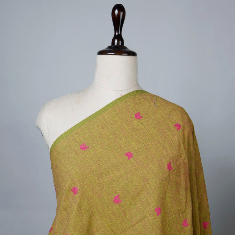 Mehendi Green Cotton Fabric