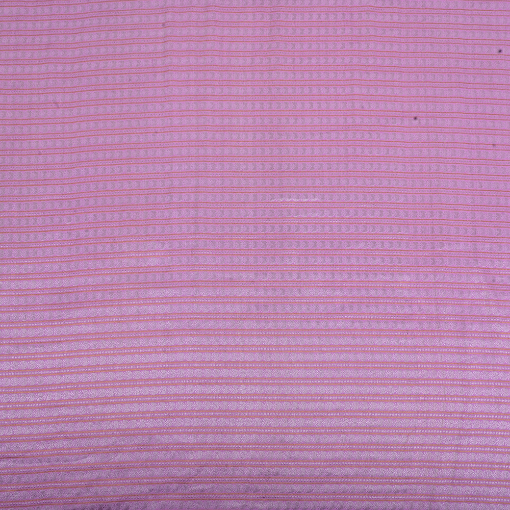 Pearl Pastel Pink Banarasi Fabric