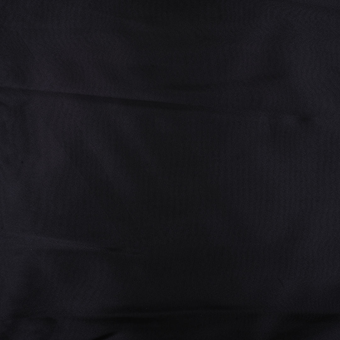 Kajal Black Plain Shimmer Tissue Fabric