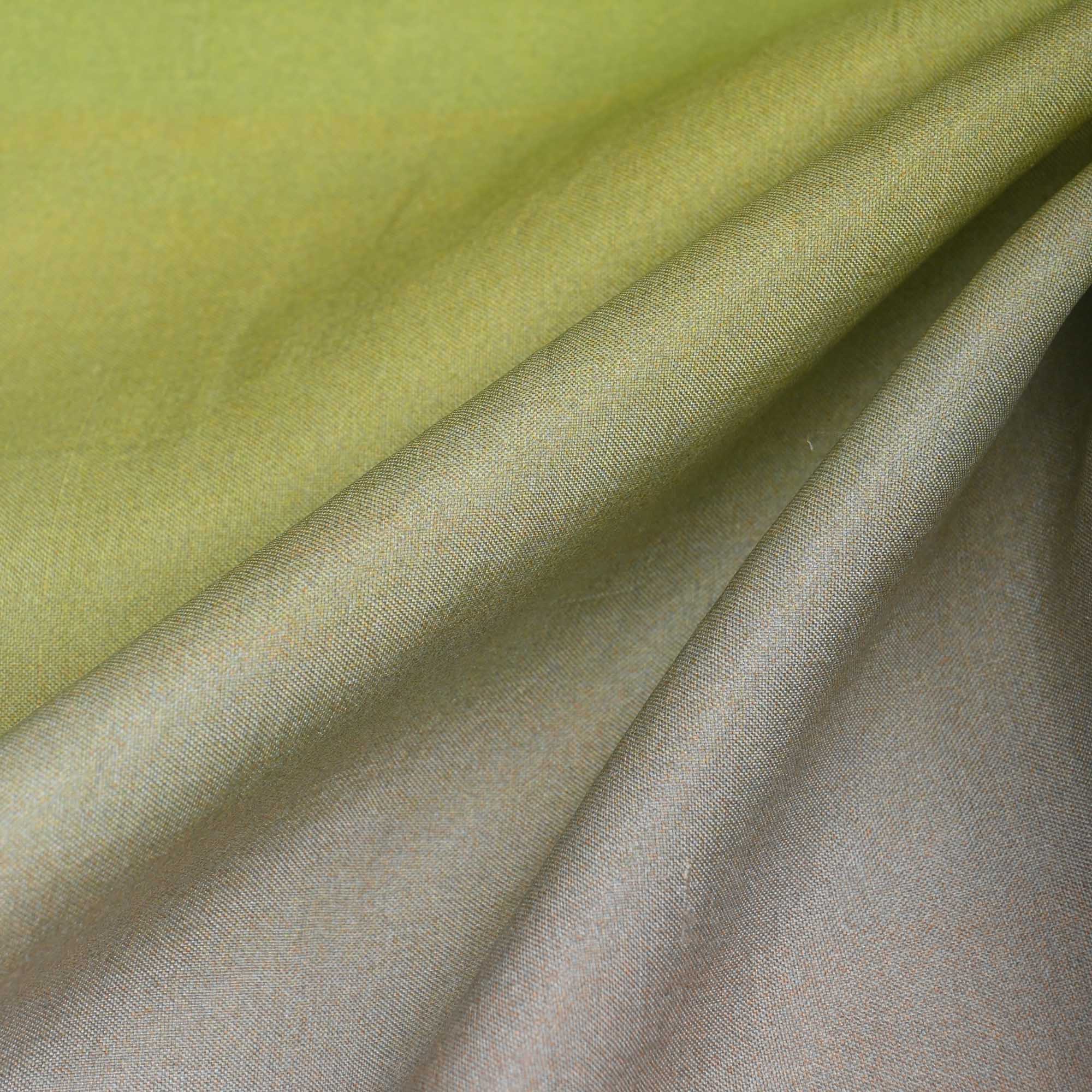 Ombre Multicolour Plain Silk Fabric