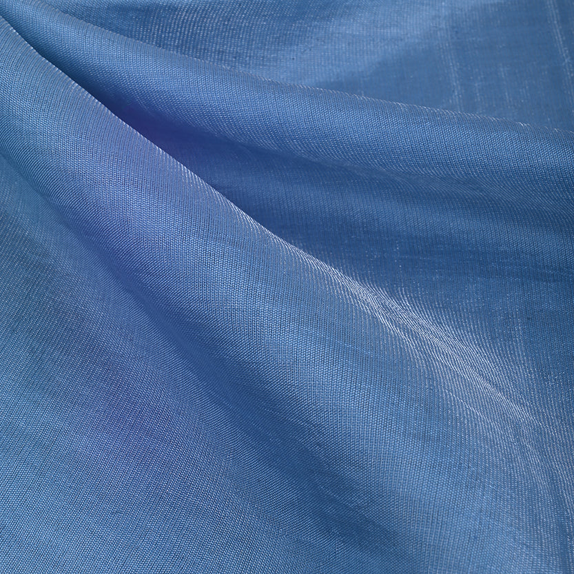 Carolina Blue Plain Tissue Fabric