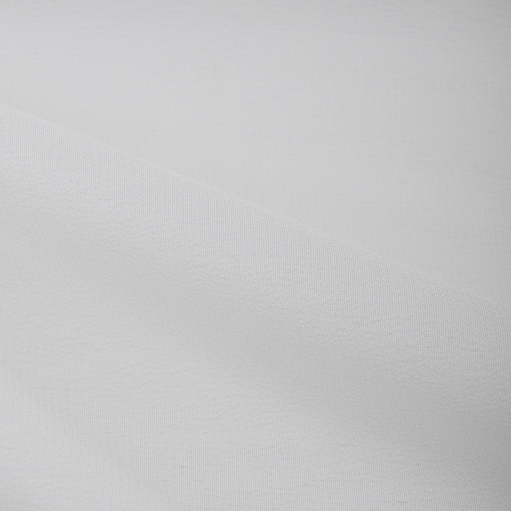 Coconut White Plain Crepe Fabric