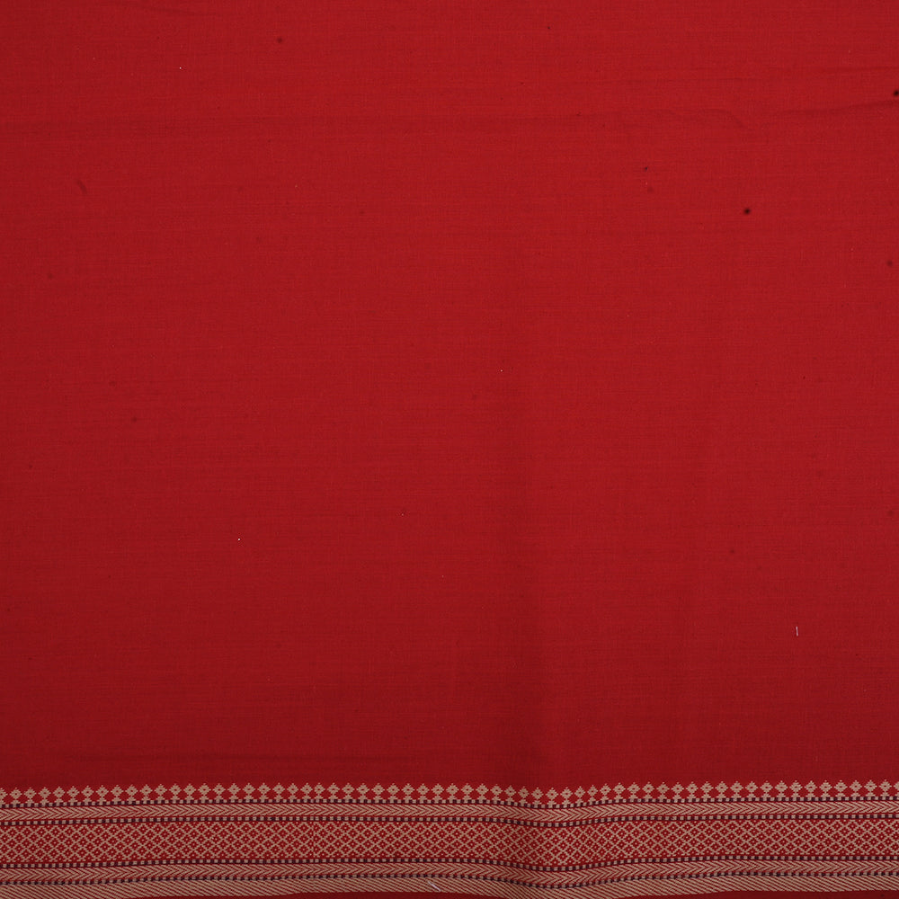 Carmine Red Cotton Fabric