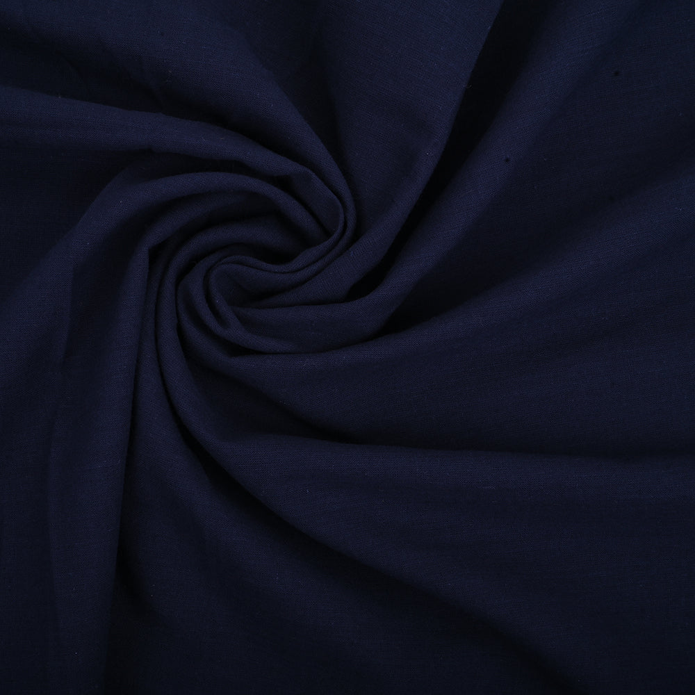 Dark Sapphire Blue Cotton Fabric