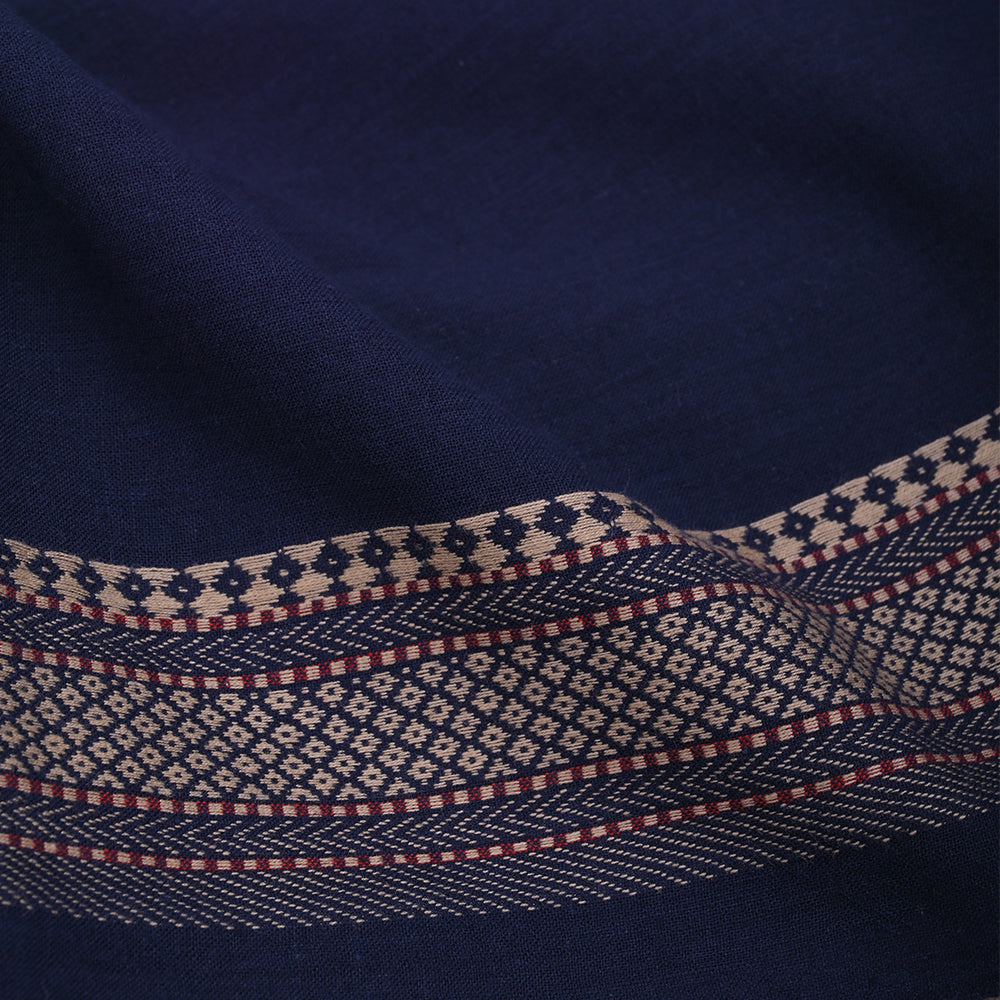 Dark Sapphire Blue Cotton Fabric