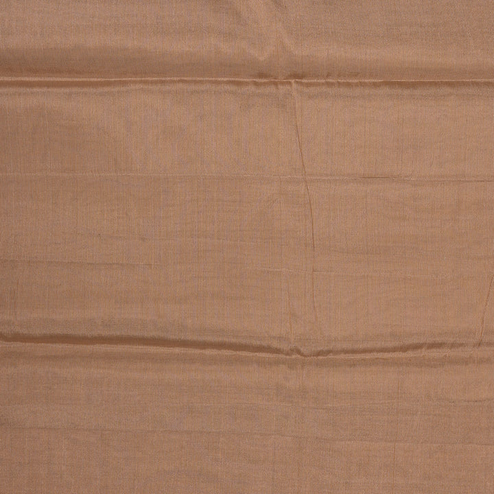 Antique Gold Plain Tissue Fabric