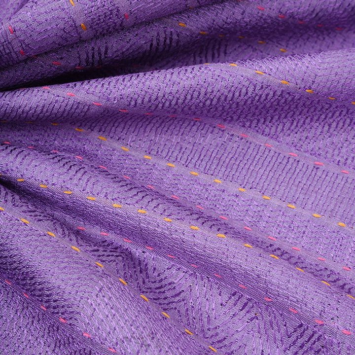 Dark Orchid Moonga Embroidery Fabric