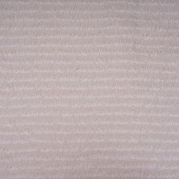 Spanish Cream Moonga Embroidery Fabric