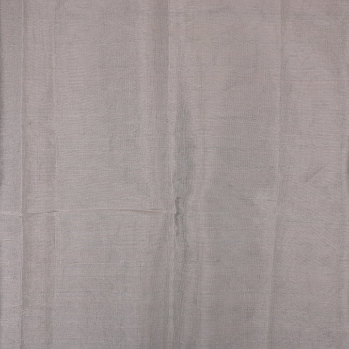 Ash Gray Plain Tissue Fabric