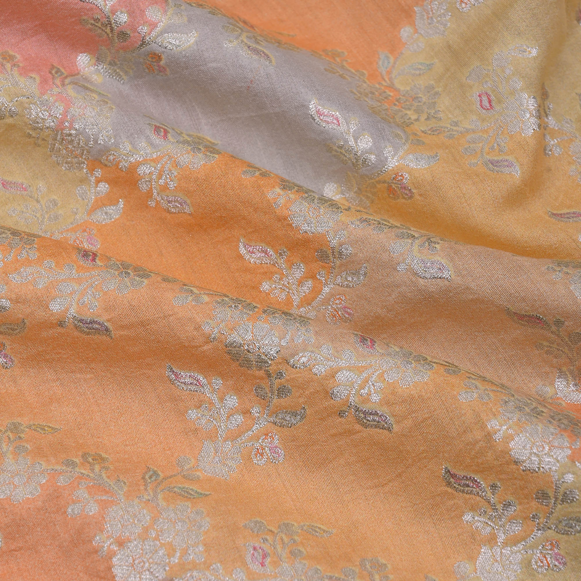 Multicolour Silk Fabric