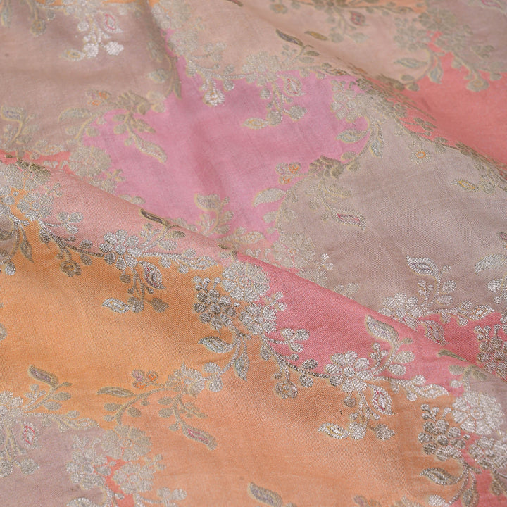 Vibrant Banarasi Silk Fabric