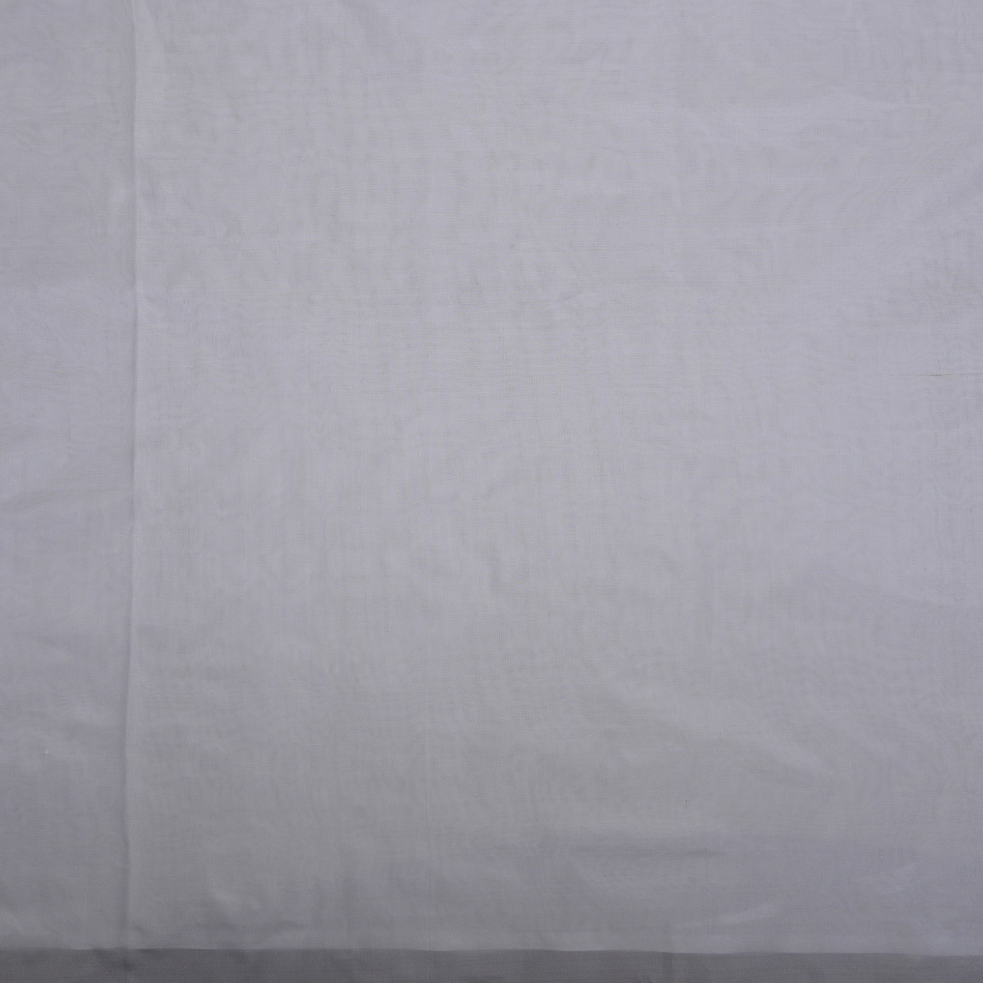 Brigh White Plain Silk Fabric