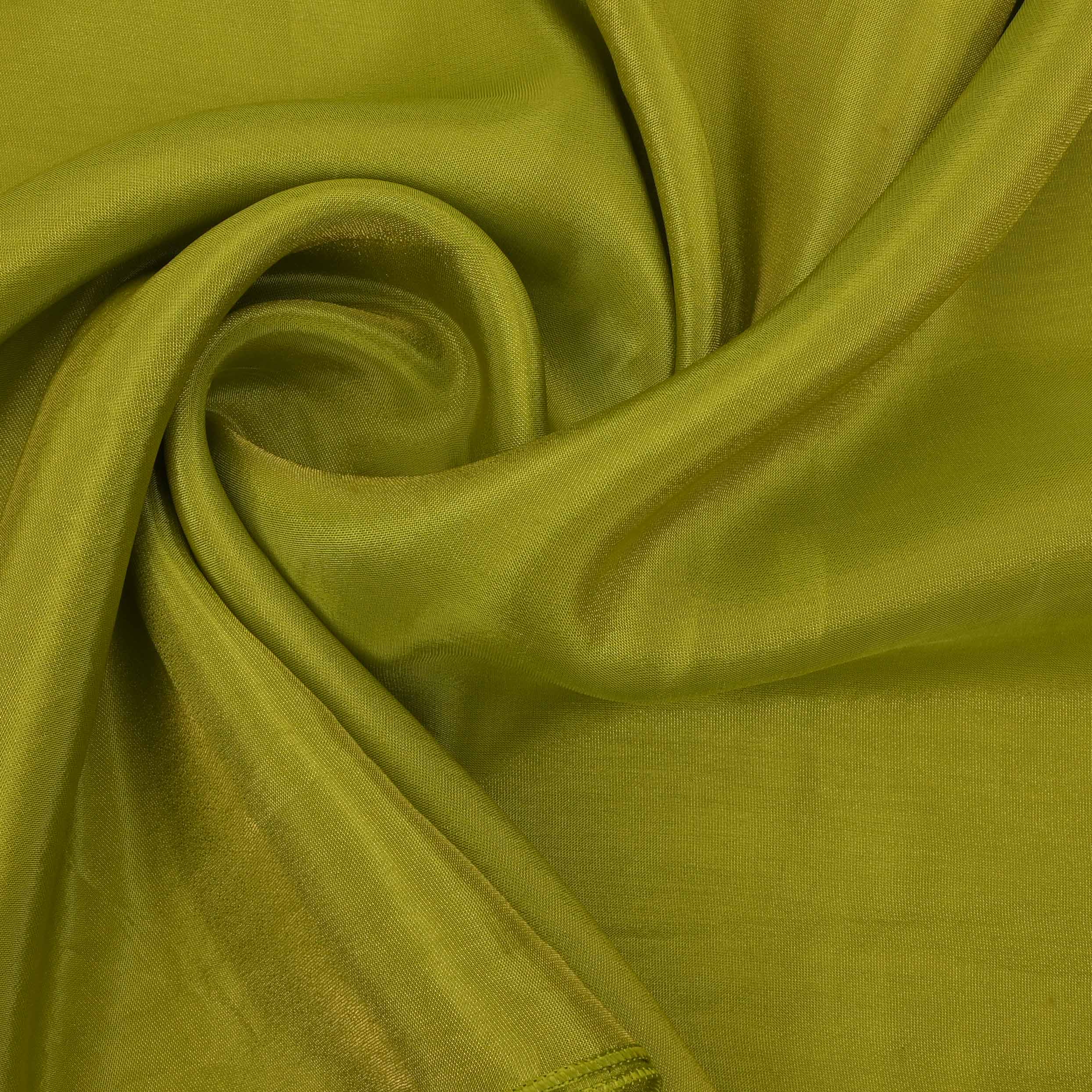 Mehendi Green Two-Tone Tissue Fabric