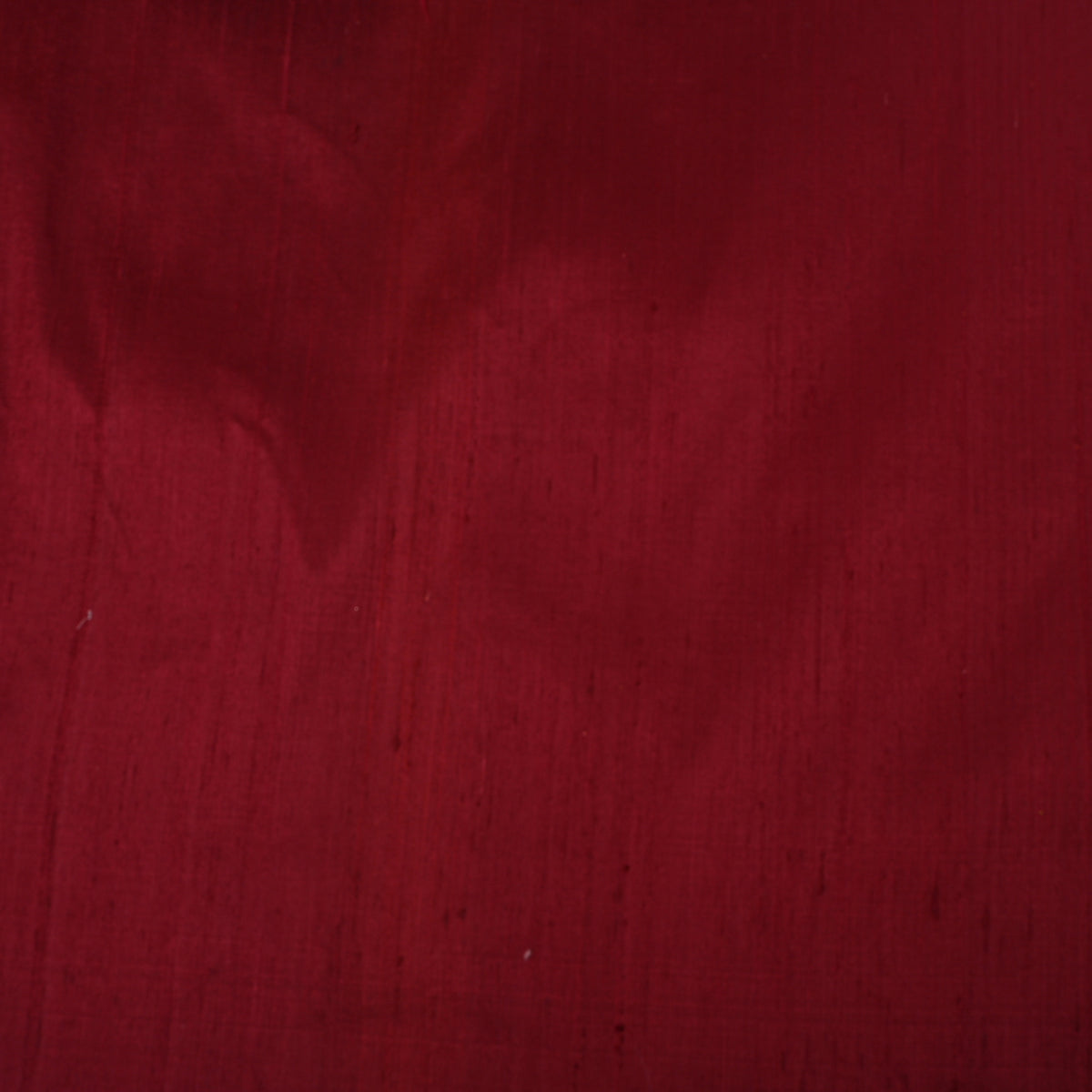 Wine Maroon Plain Raw Silk Fabric