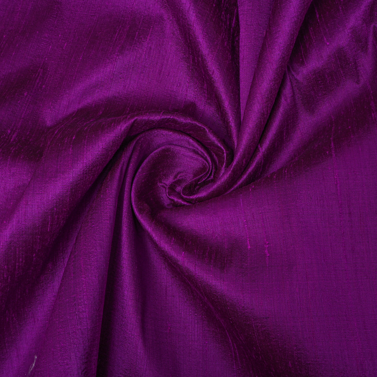 Deep Purple Plain Raw Silk Fabric