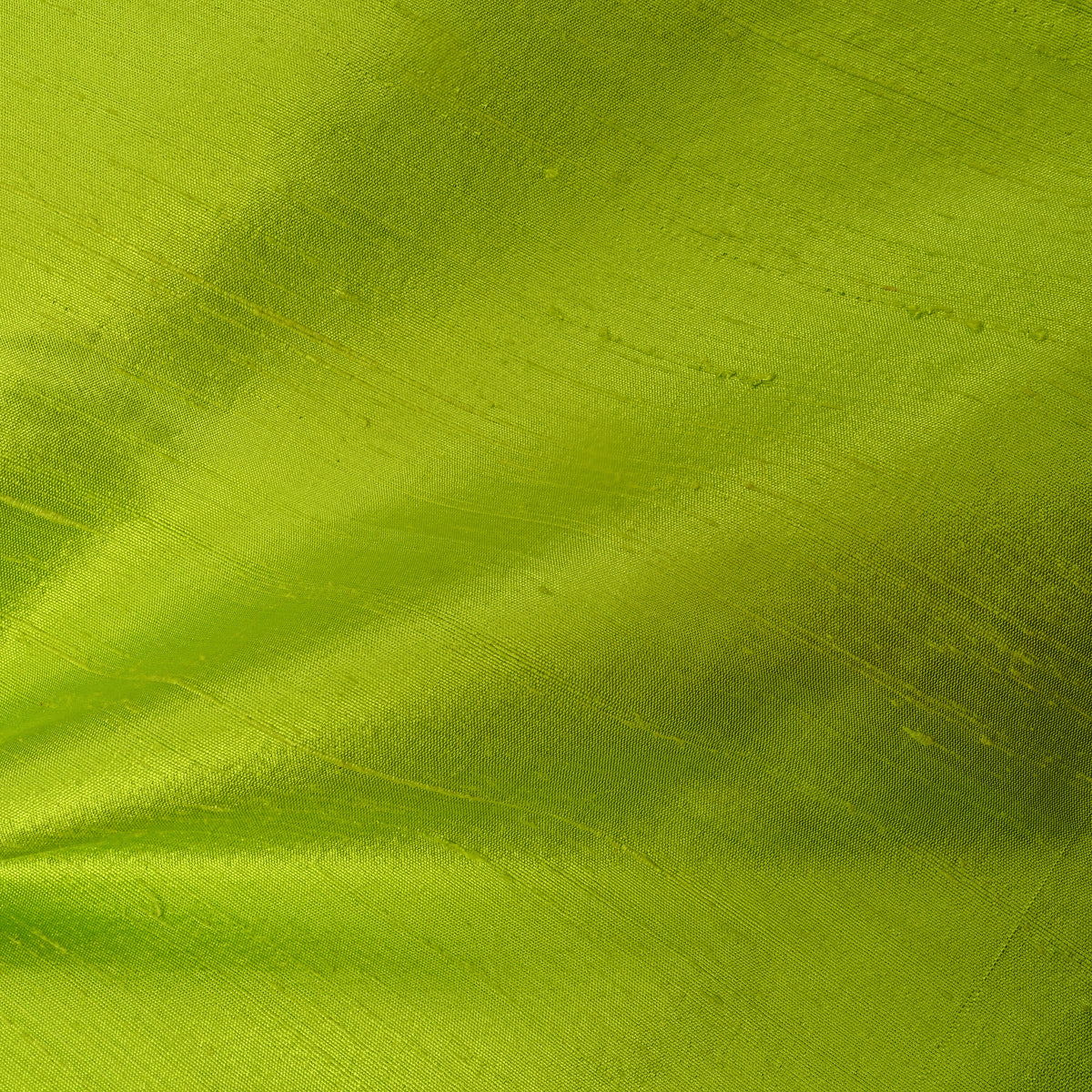 Pistachio Plain Raw Silk Fabric