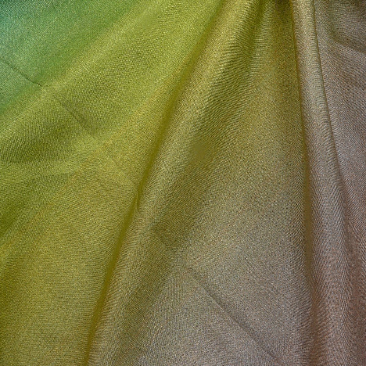Lagoon Ombre Sheded Silk Fabric