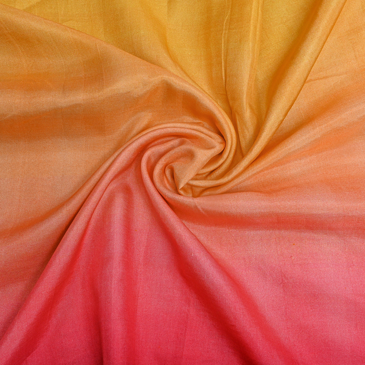 Sunset Ombre Sheded Silk Fabric