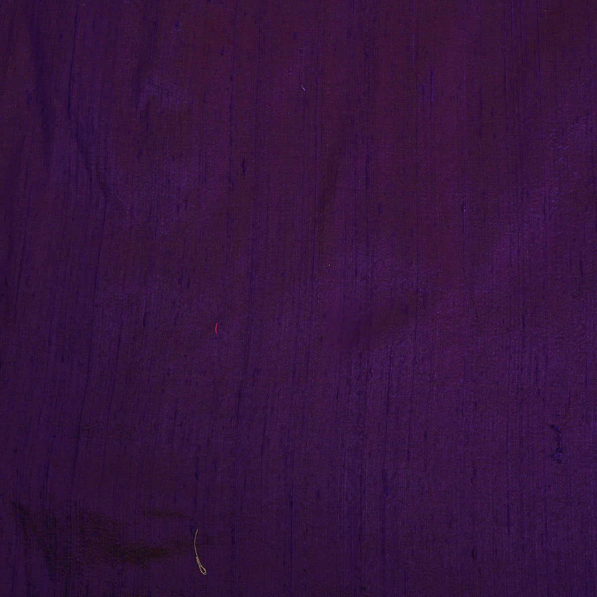 Grape Purple Plain Raw Silk Fabric