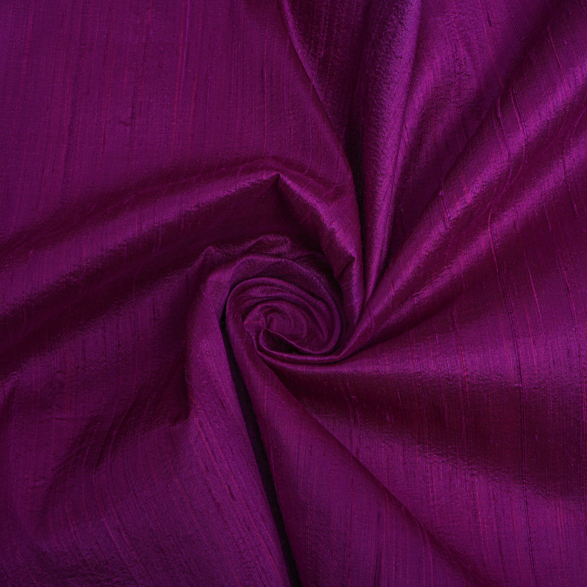 Grape Plain Raw Silk Fabric