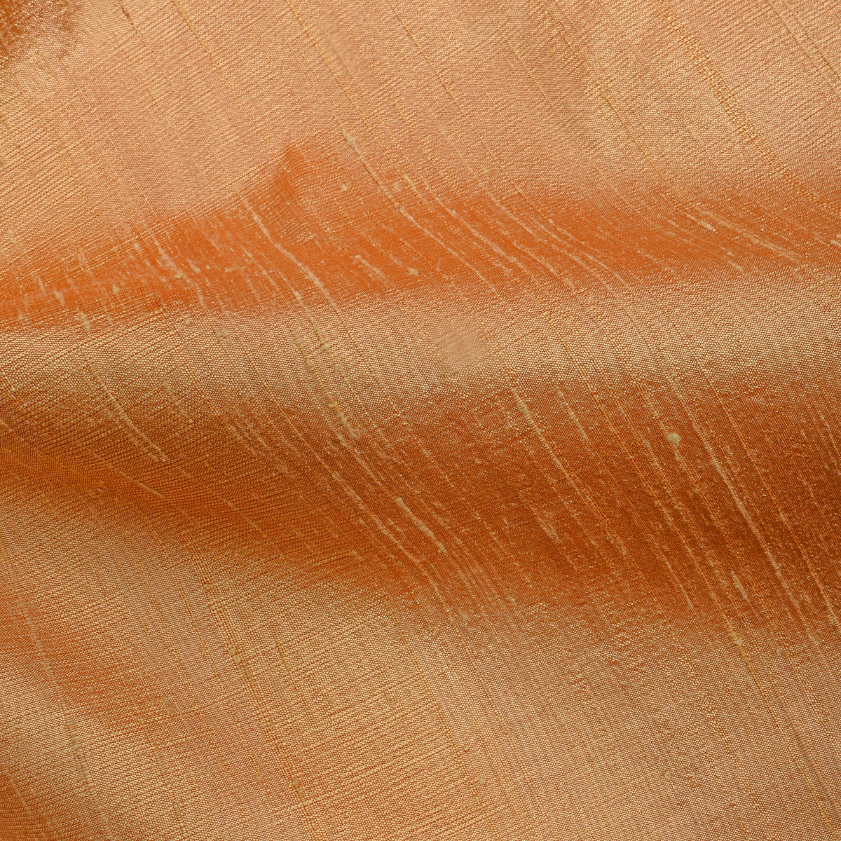 Dark Beige Plain Raw Silk Fabric