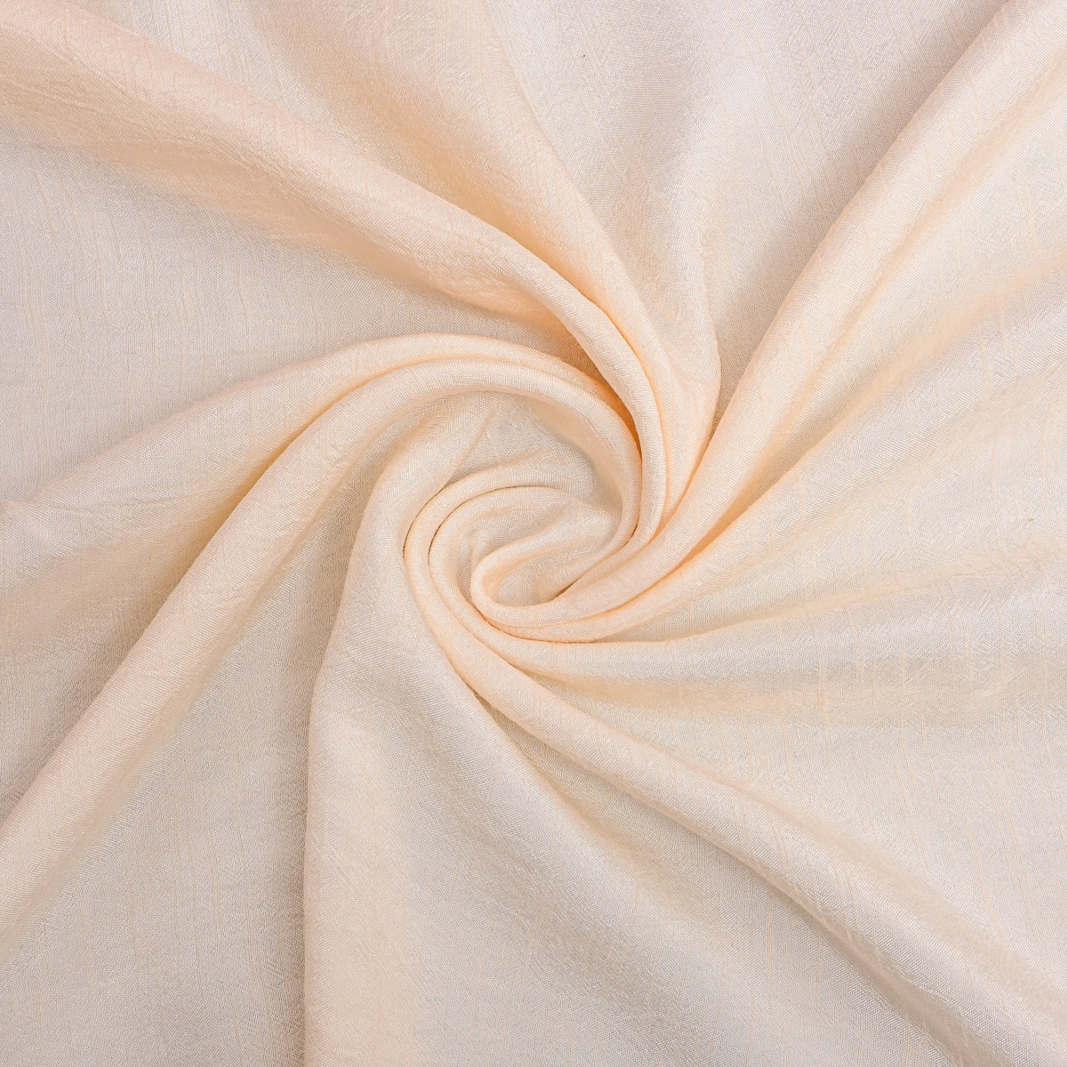 White Dola Silk Plain Fabric