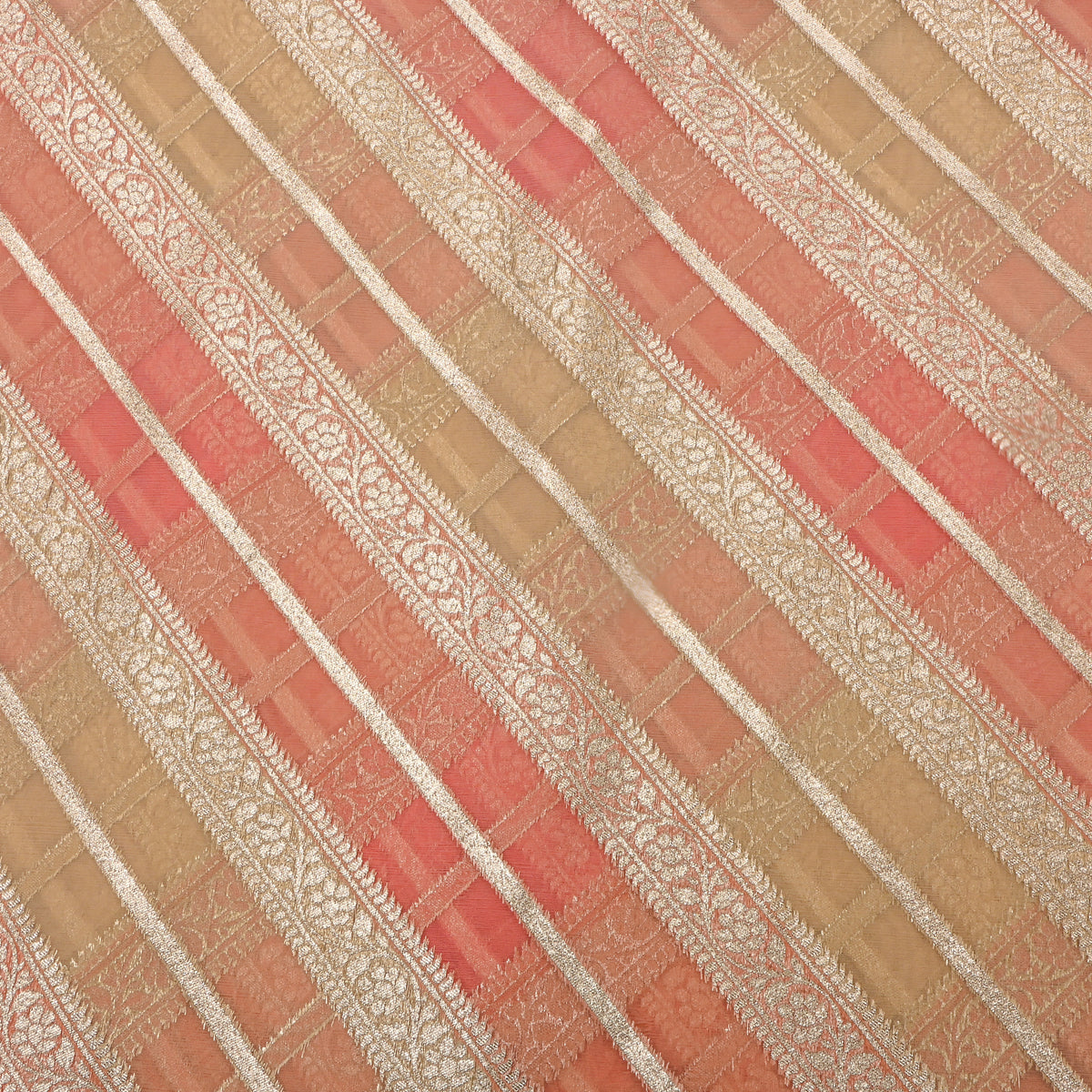 Multicolour Gota Patti Embroidered Organza