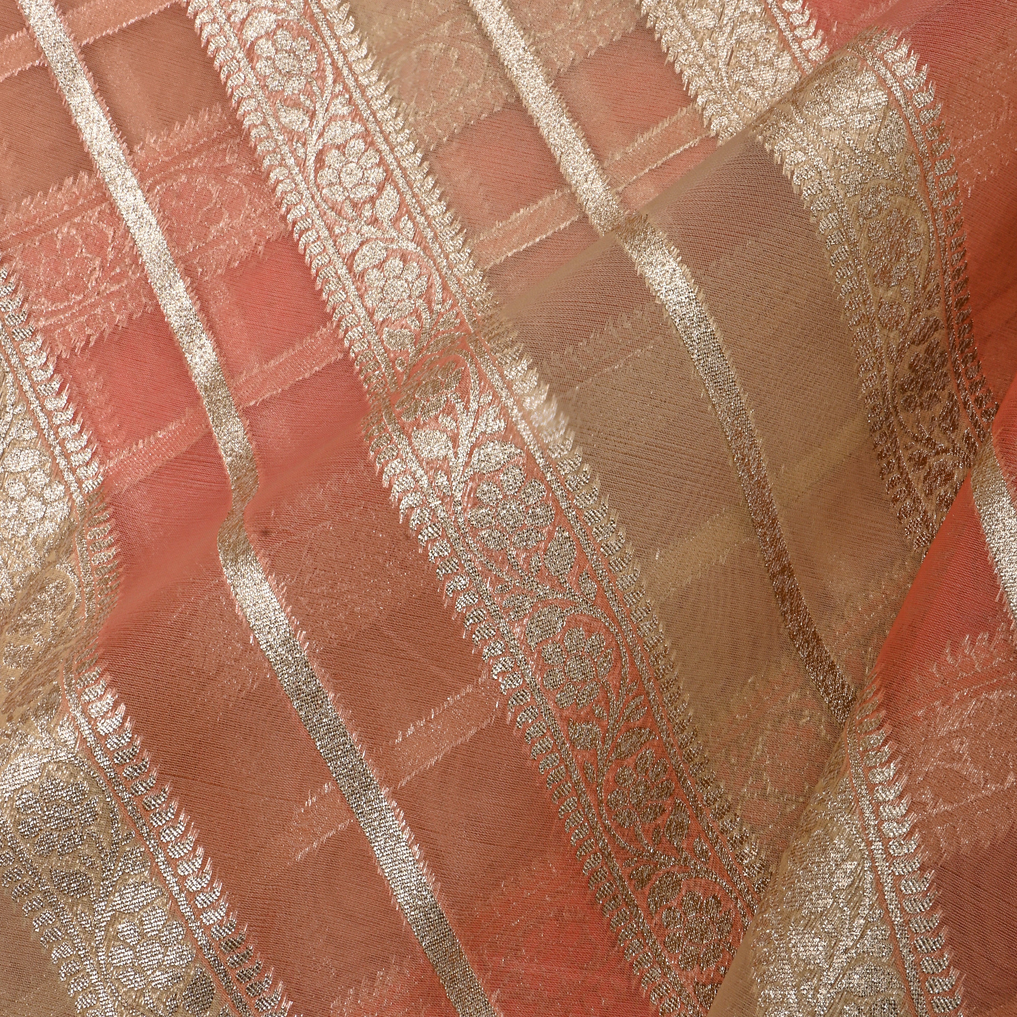 Multicolour Gota Patti Embroidered Organza