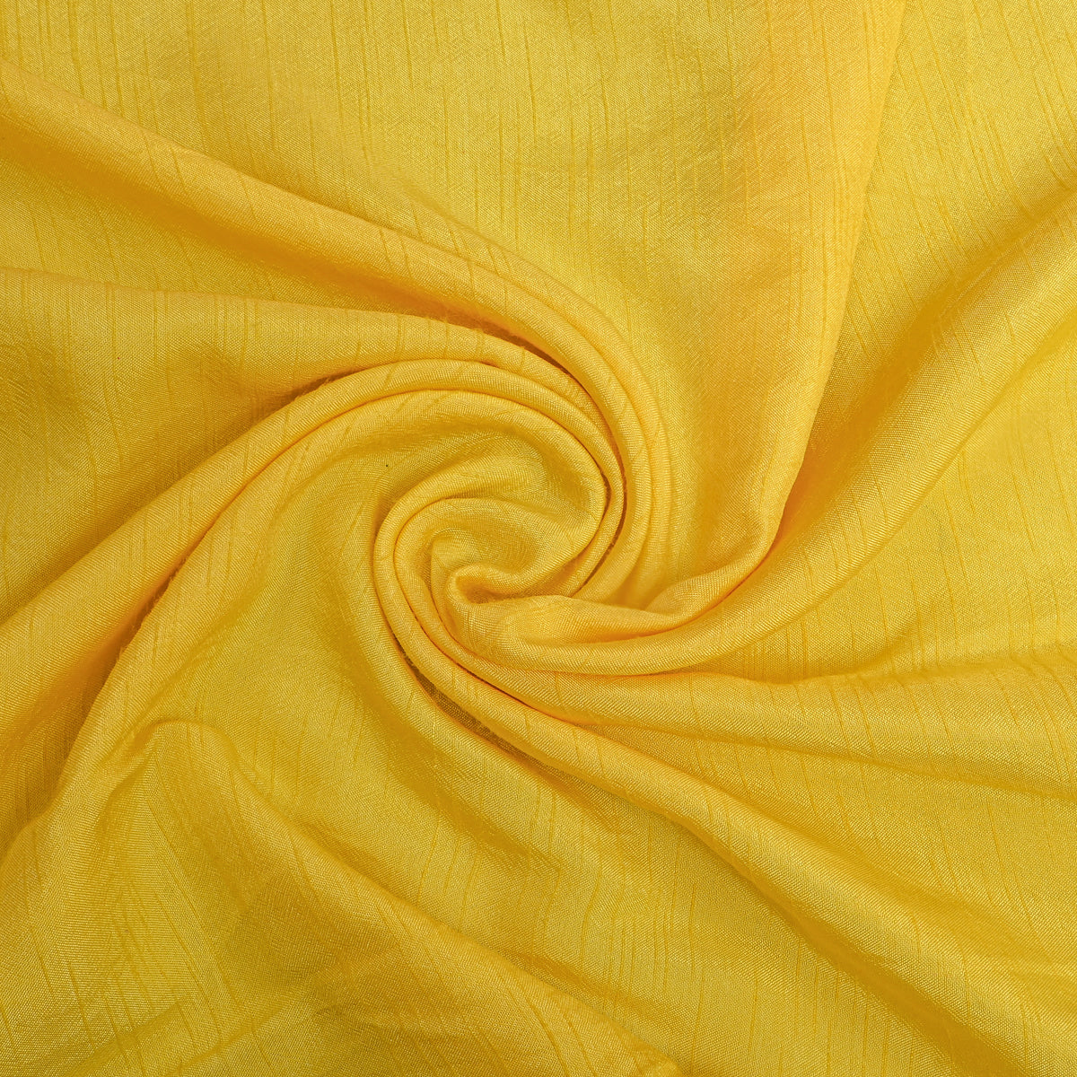 Yellow Dola Silk Plain Fabric