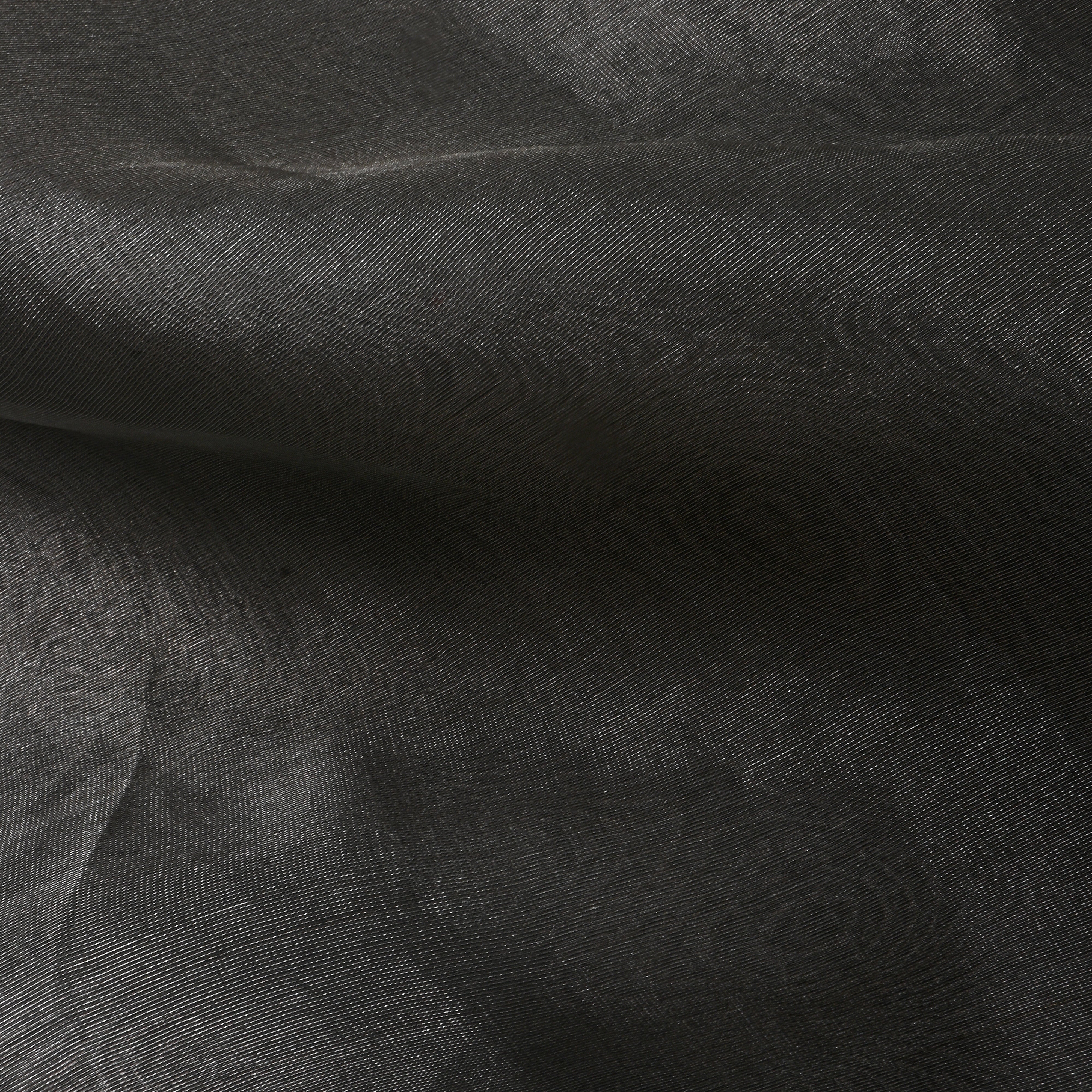 Dark Grey Plain Tissue Fabric